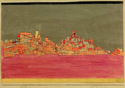 Cidade de duas colinas de Paul Klee